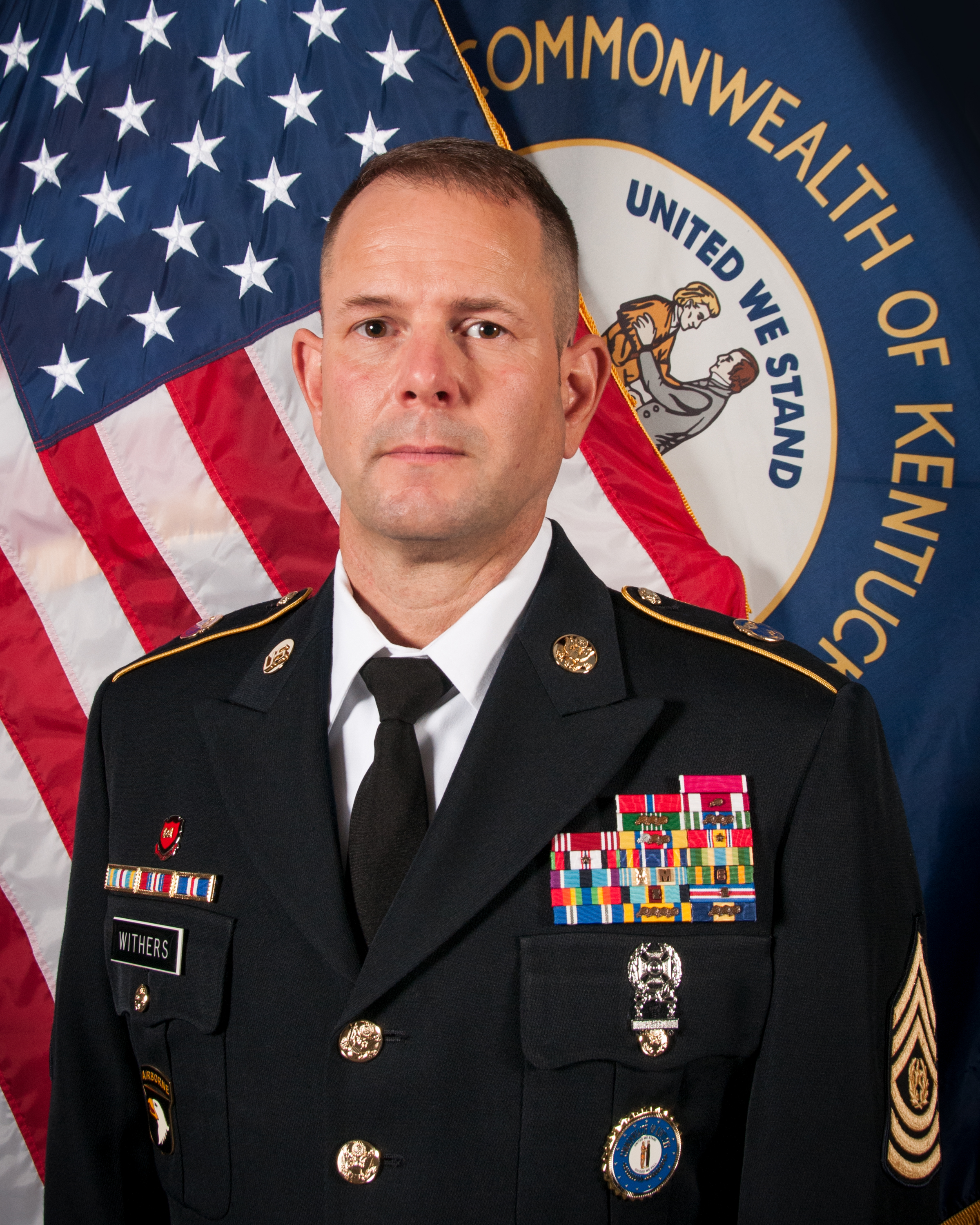 State Command Sergeant Major Jesse Withers